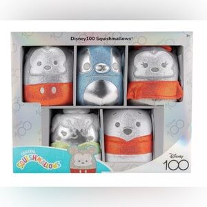 Disney 100 Squishmallow Box NEW 5 each per set! Mickey Minnie